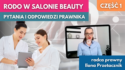 RODO w salonie beauty - pytania i odpowiedzi prawnika #1 - VOD